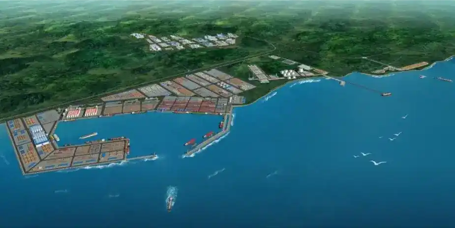 Design of new bay terminal near Chittagong port